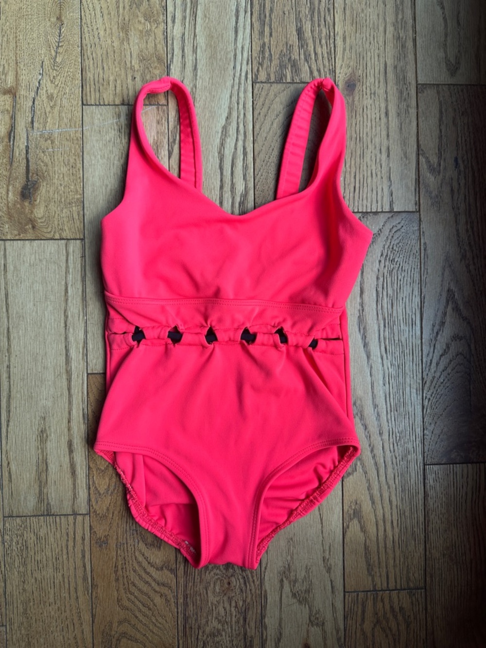 Five Dancewear bright watermelon color  leotard!